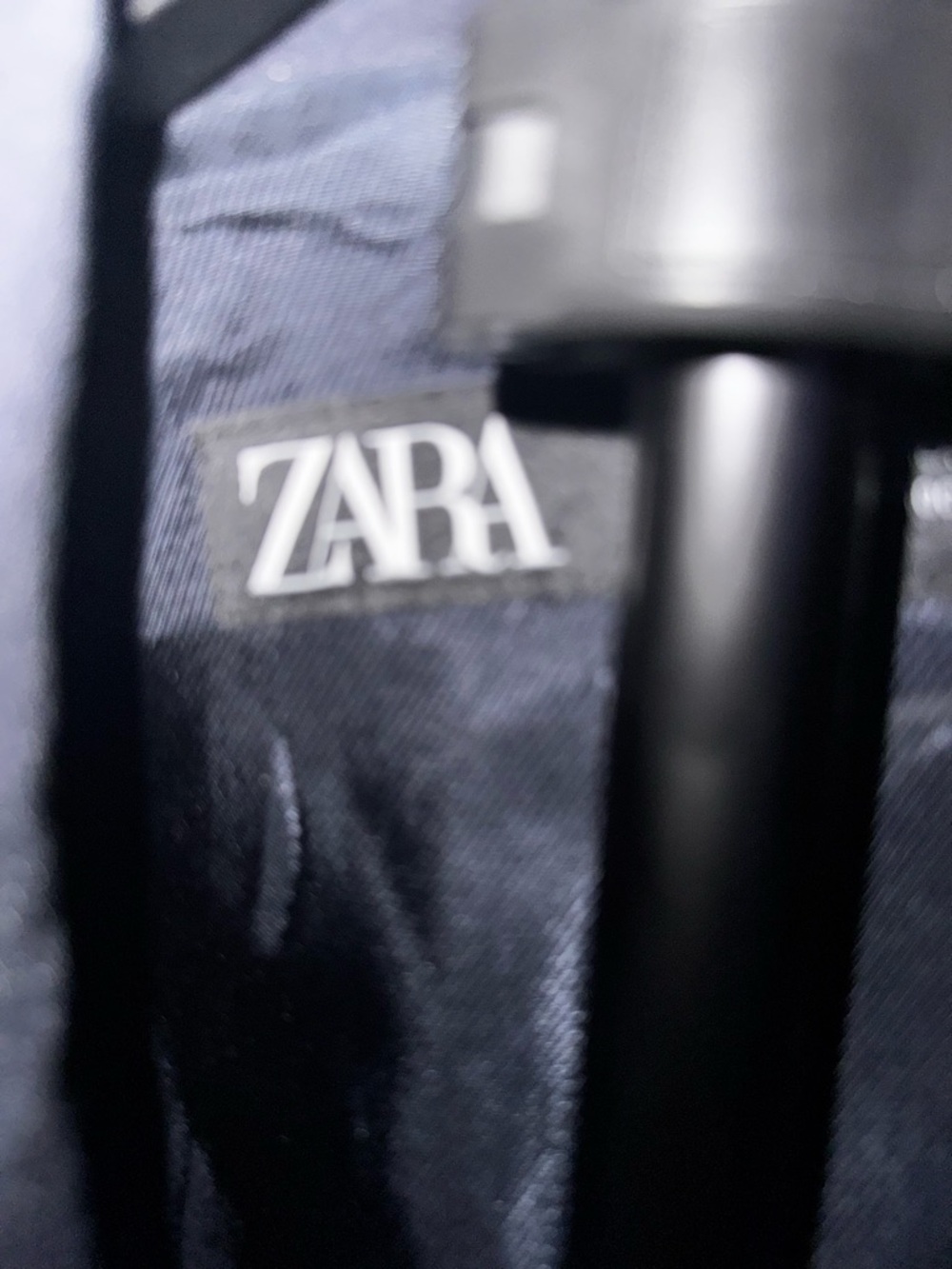 Zara Women’s Navy Double-Breasted Blazer - Picture 4 of 7